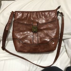 Beautiful leather crossbody